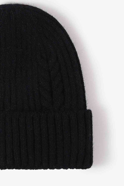 Cable-Knit Cuff Beanie | Hat