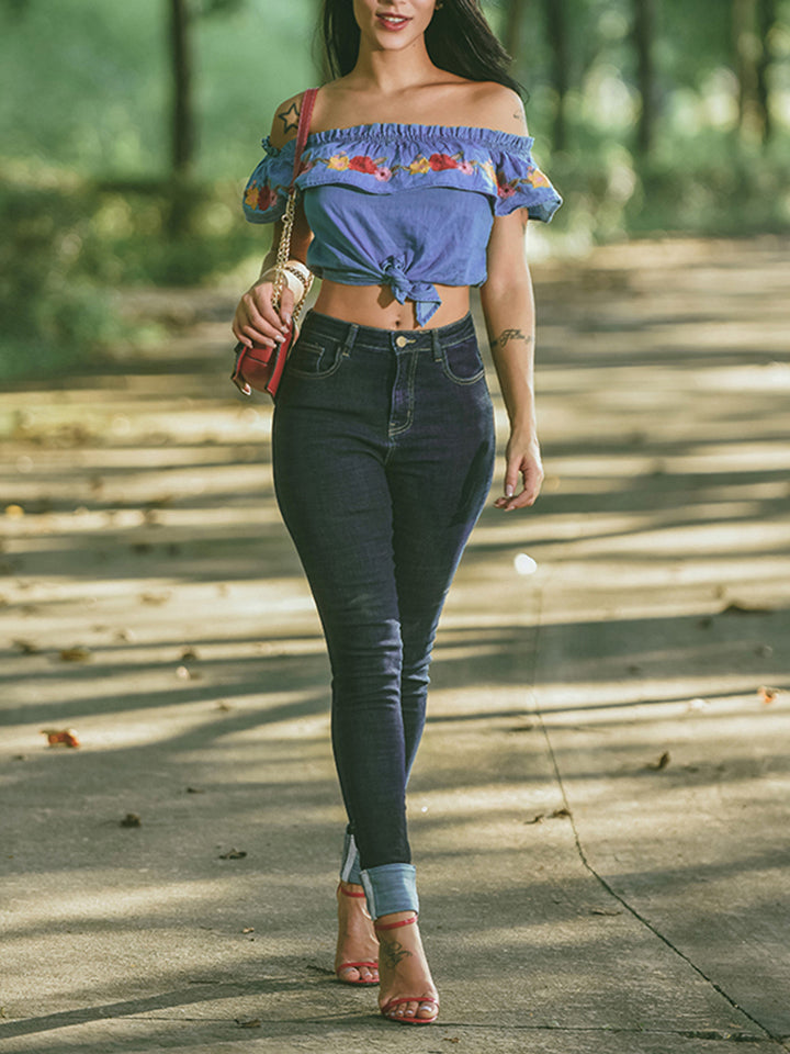 Button Fly Long | Jeans