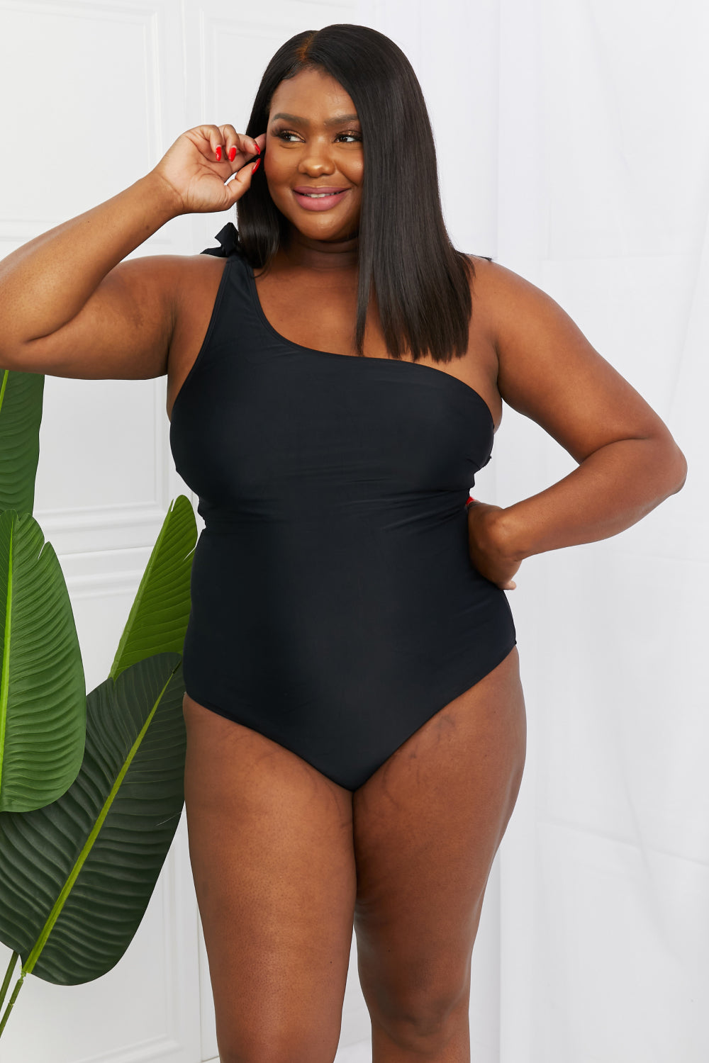 Dive Deep | One-Shoulder One-Piece Swimsuit