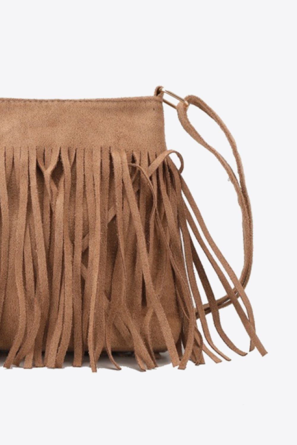 Vegan Leather Crossbody with Fringe | Bag