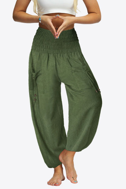 Smocked Long with Pockets | Joggers