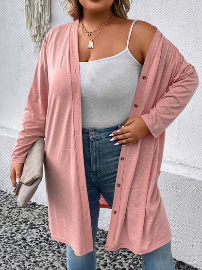 Button Down Longline | Cardigan