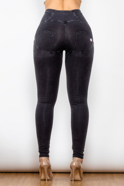 Comfy Huggers Zip Closure Skinny | Jeans