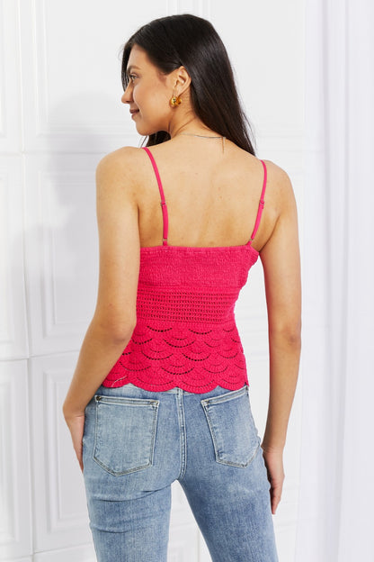 Sweet Paradise Sleeveless Lace | Top