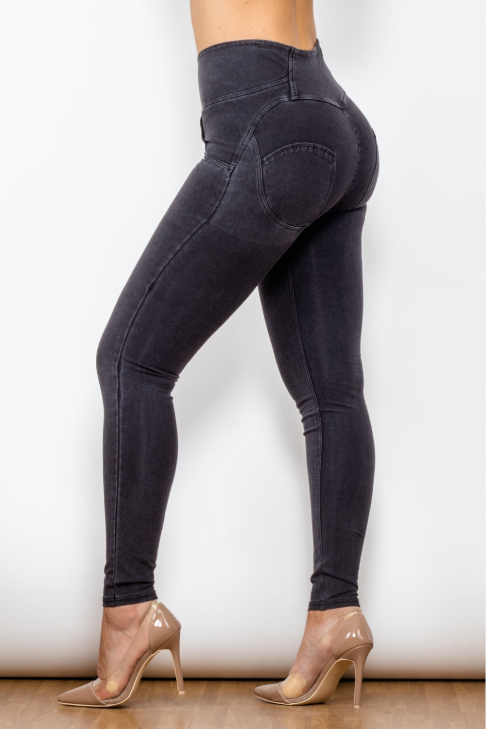 Comfy Huggers Zip Closure Skinny | Jeans
