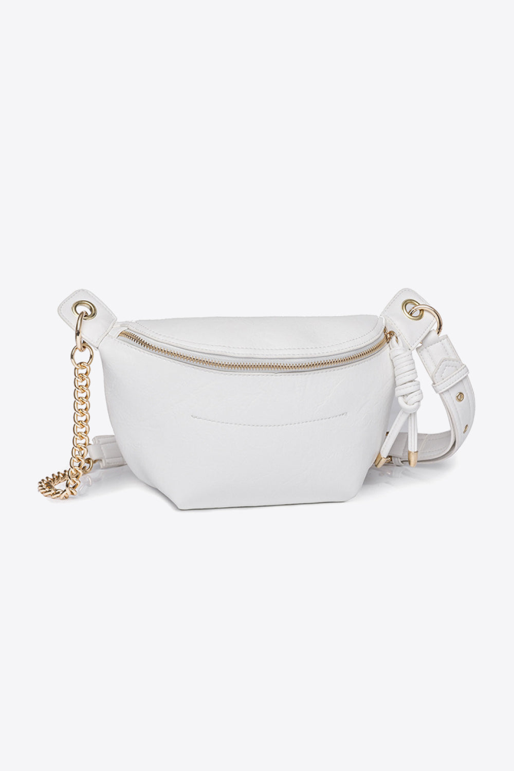 Vegan Leather Chain Strap Crossbody | Bag