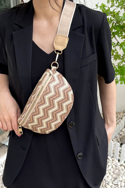 Zigzag Straw | Sling Bag