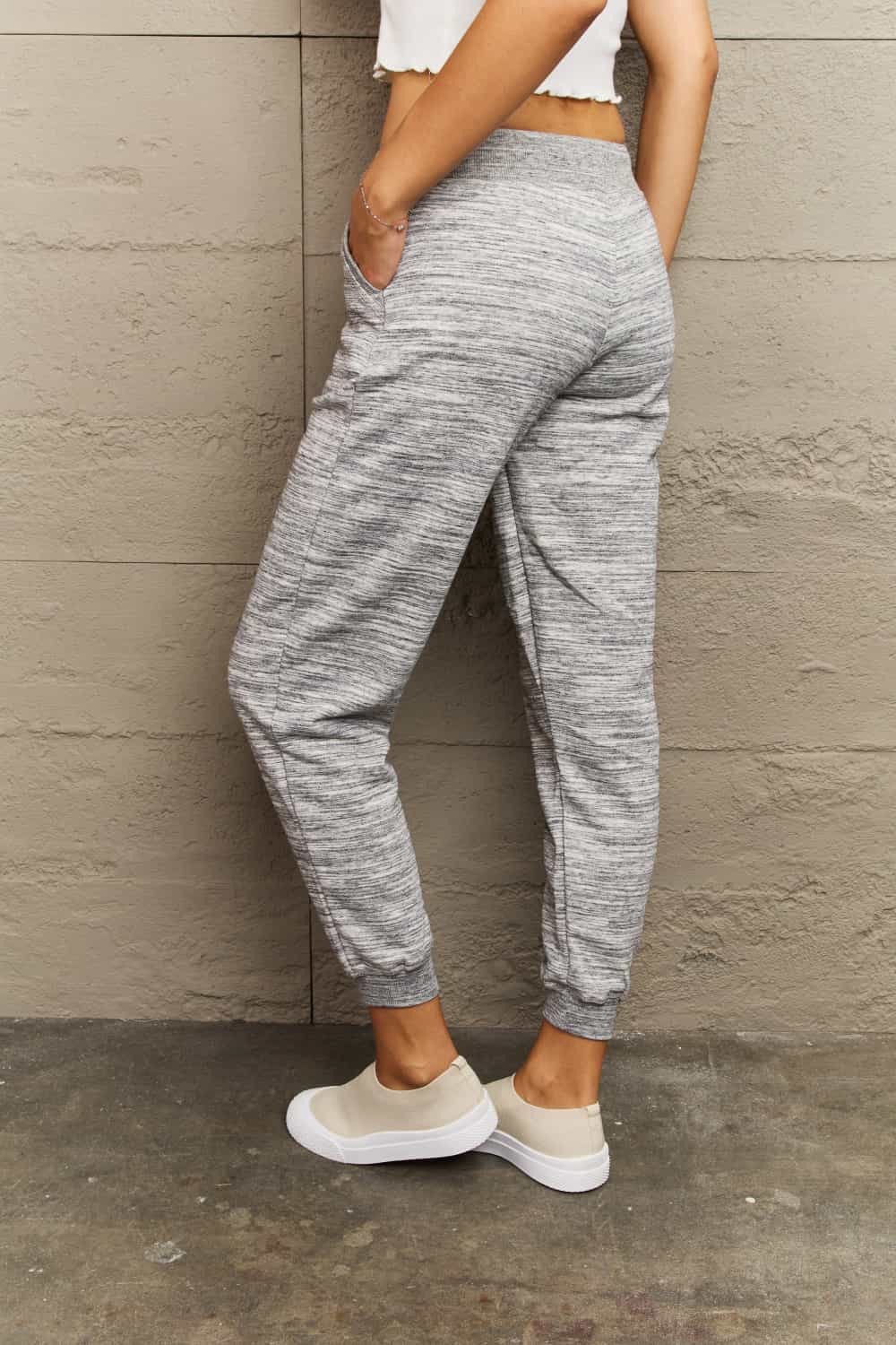 Tie Waist Long | Sweatpants