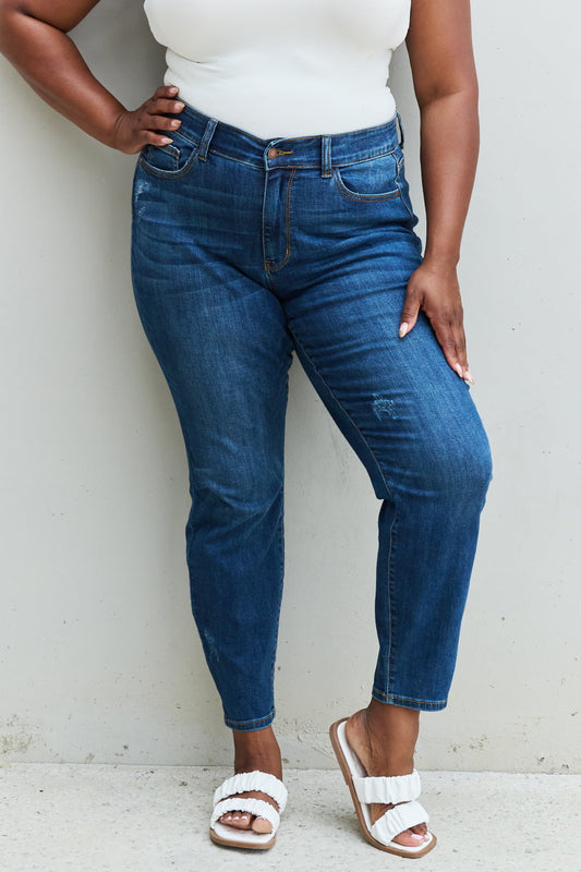 Mid Rise Cropped Relax Fit | Jeans