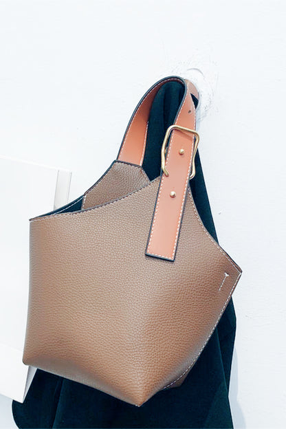 F is for Fashion Vegan Leather Bucket | Bag