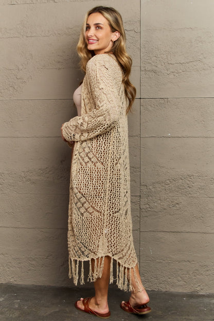 Western Knit Fringe | Cardigan