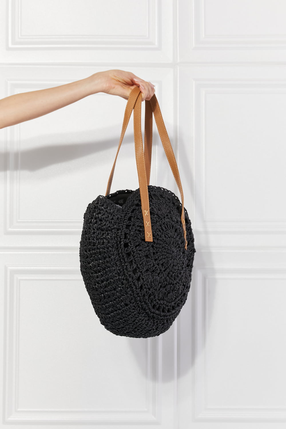 Black C'est La Vie Crochet | Handbag