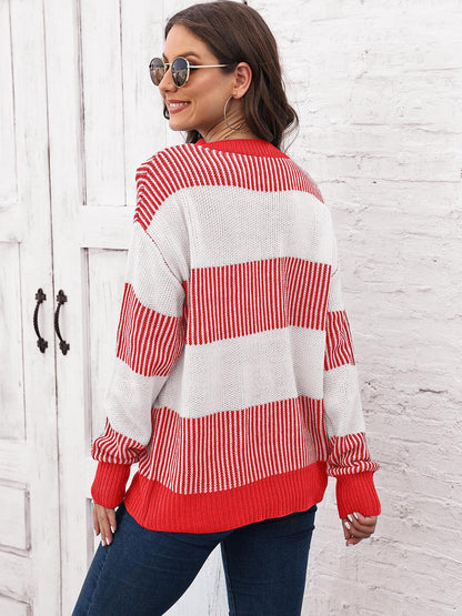 Round Neck Drop Shoulder | Sweater