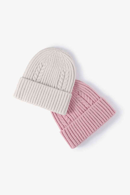 Cable-Knit Cuff Beanie | Hat