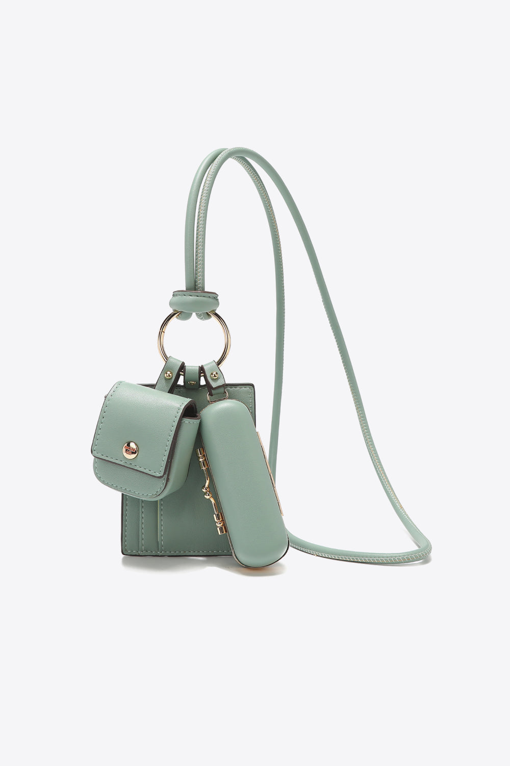 Vegan Leather 3-Piece | Lanyard Set