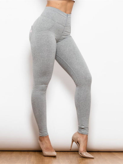 Zip Detail High Waist | Leggings
