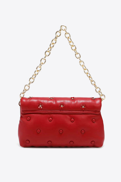 Diamond Flower Messenger Crossbody | Bag