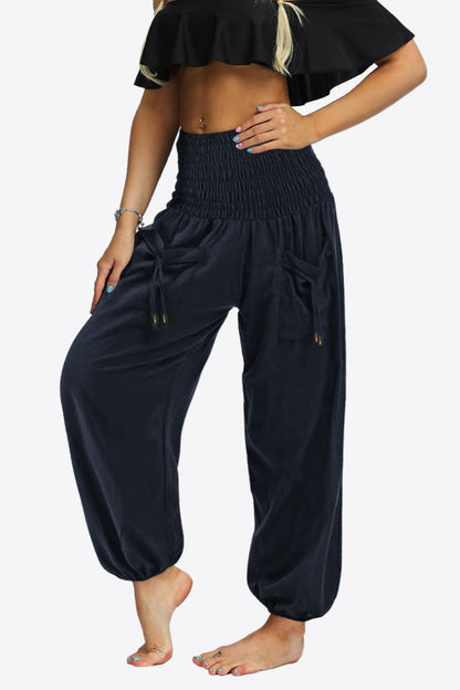Smocked Long with Pockets | Joggers