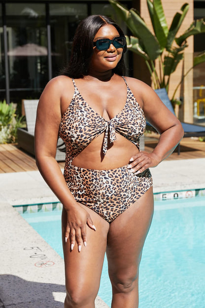 Cutout Leopard | One-Piece Swimsuit