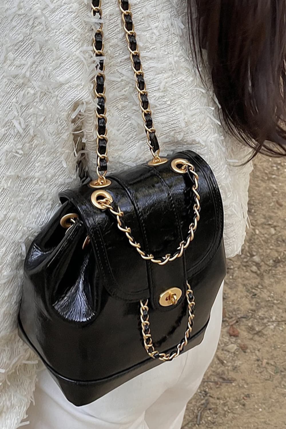 Walk N' Flaunt Vegan Leather | Backpack