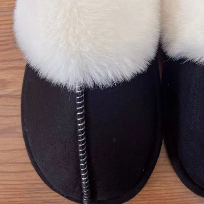 Faux Suede Center Seam | Slippers