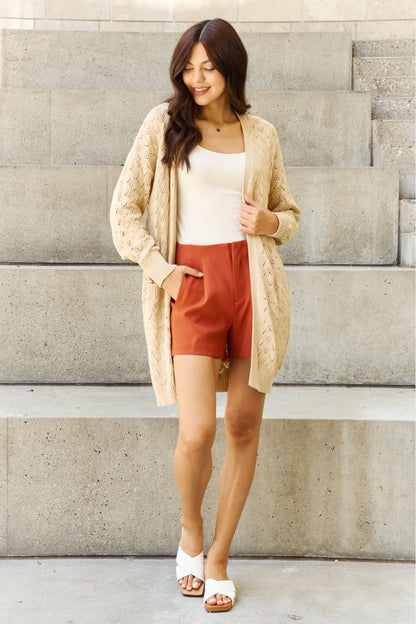Open Front Sweater | Cardigan