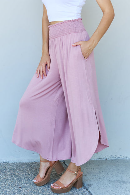 Wide Leg Palazzo in Lavender | Pants