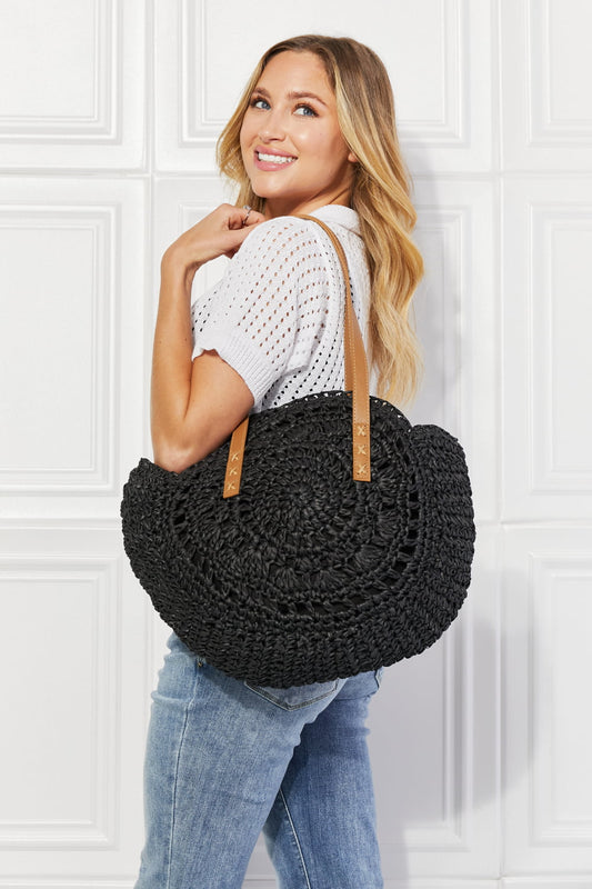 Black C'est La Vie Crochet | Handbag