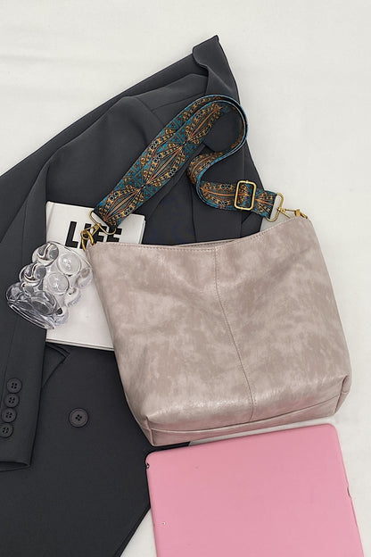 Ethnic Strap Vegan Leather Shoulder | Bag