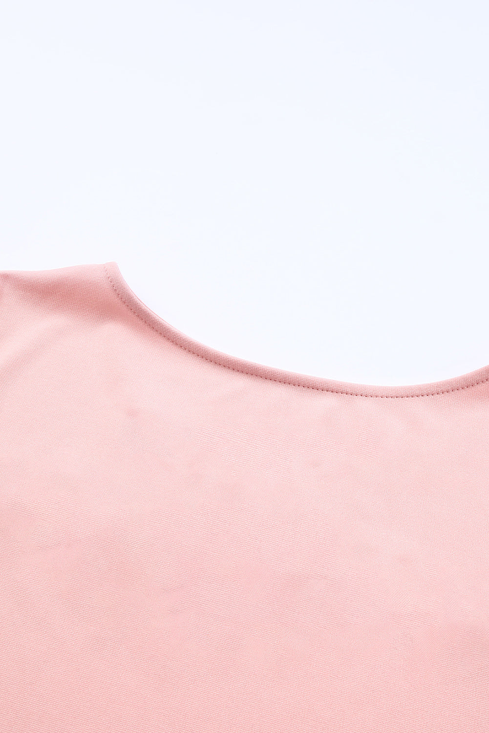 Cutout Round Neck Short Sleeve | Tee