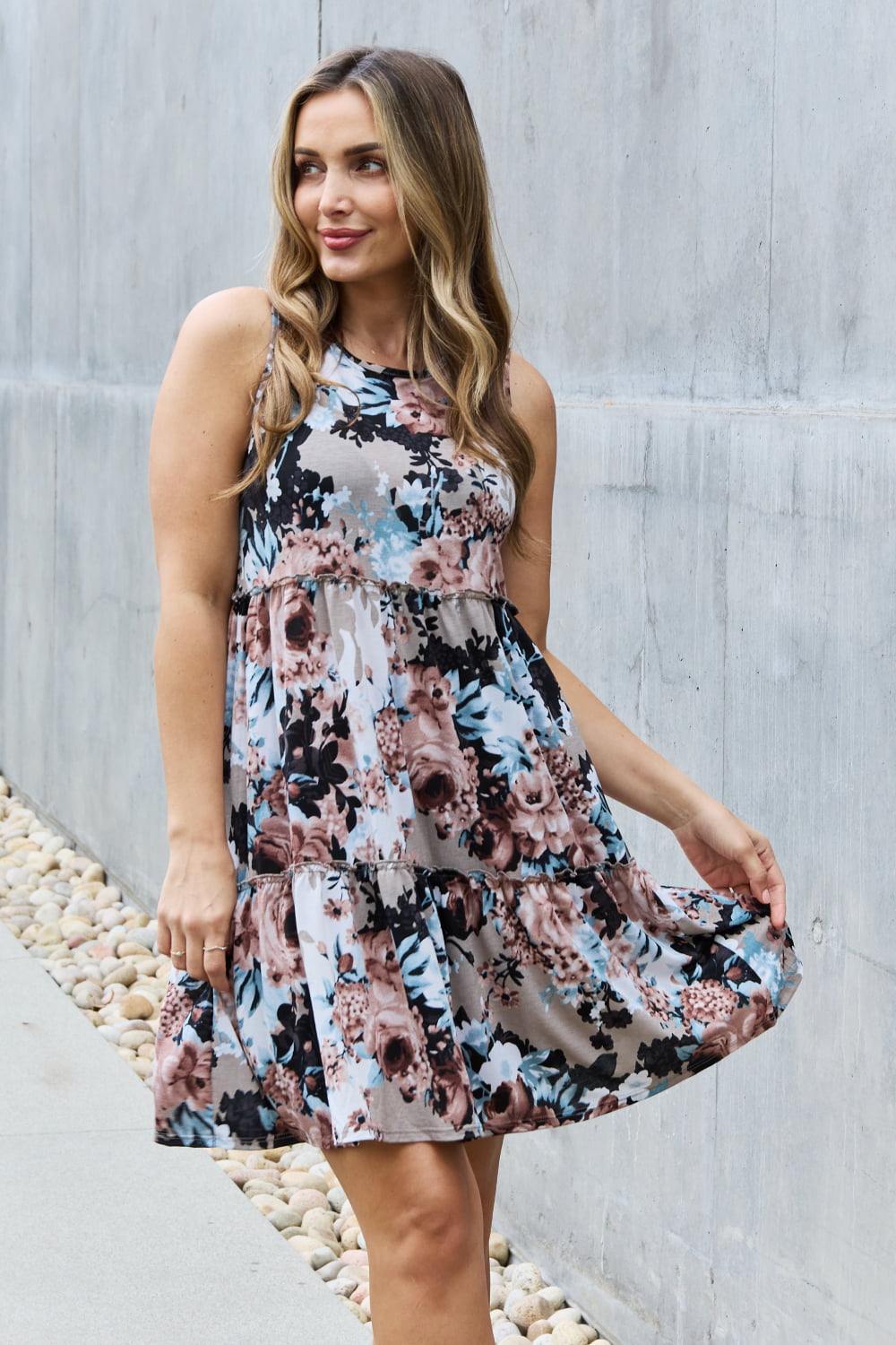 Floral Sleeveless | Dress