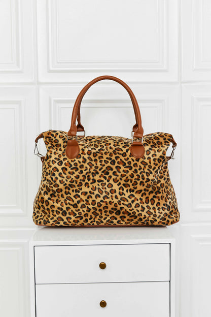 Brushed Leopard Print | Weekender Bag