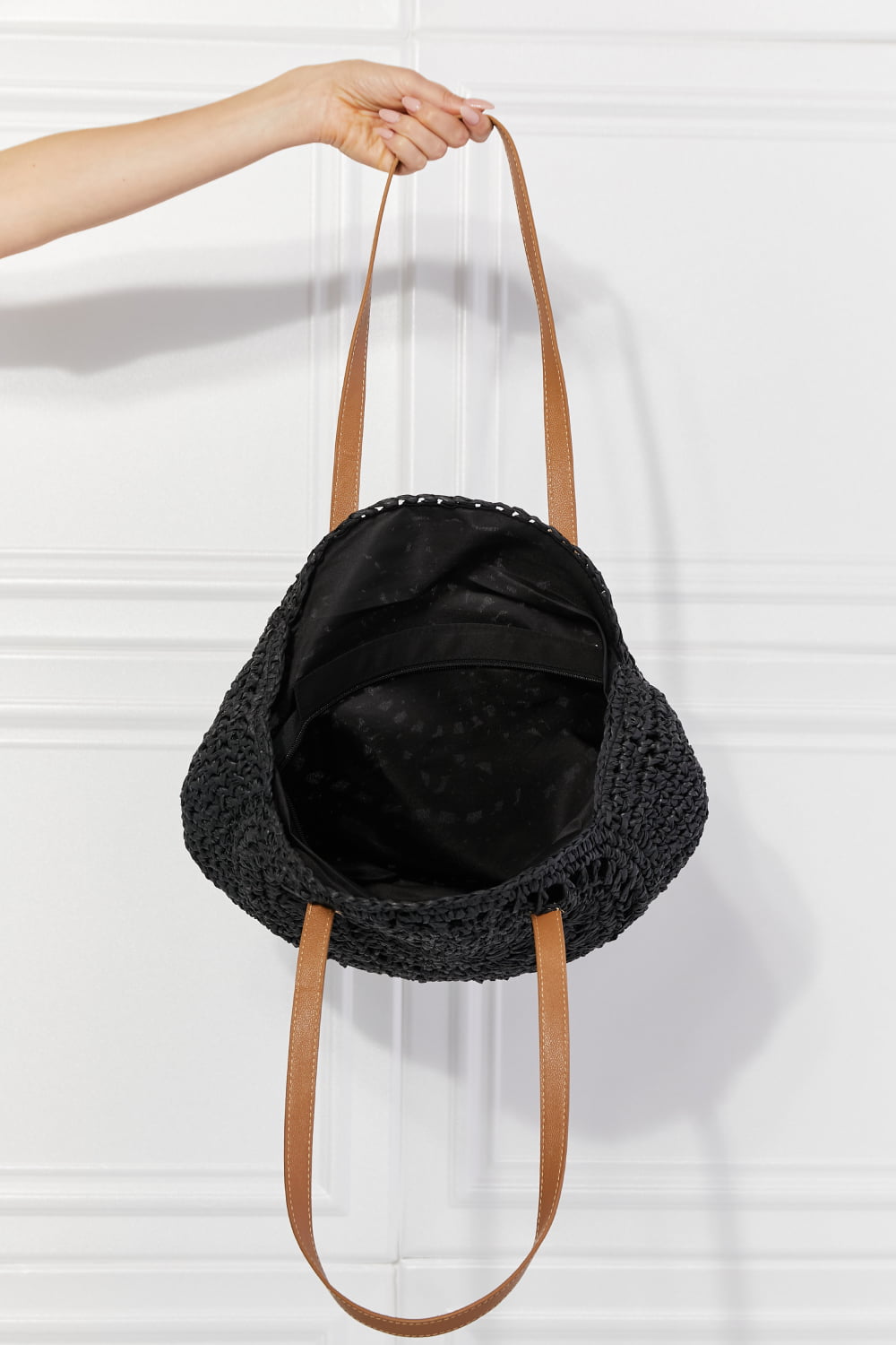 Black C'est La Vie Crochet | Handbag