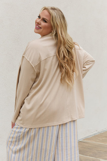 Soft Ribbed Open Front | Cardigan