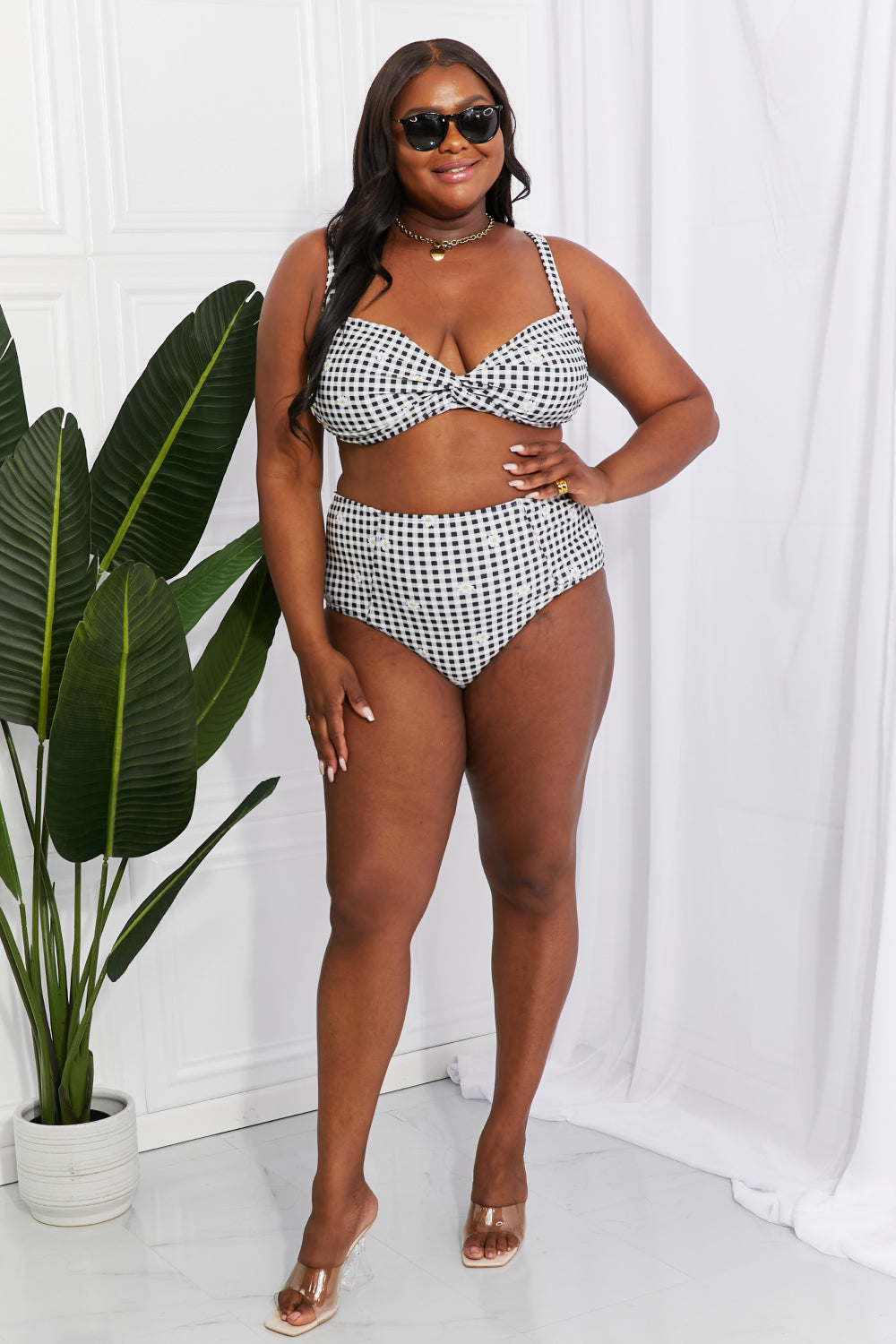 Black Twist High-Rise | Bikini