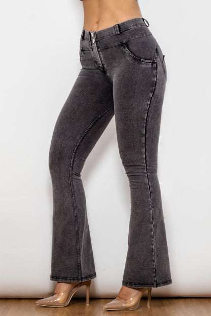 Two-Button Flare | Jeans