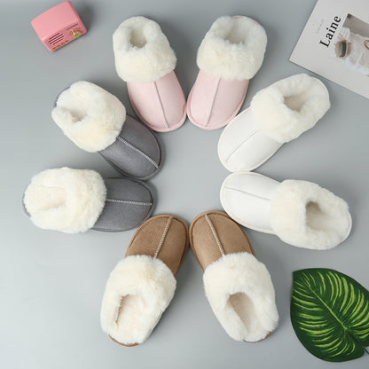 Faux Suede Center Seam | Slippers
