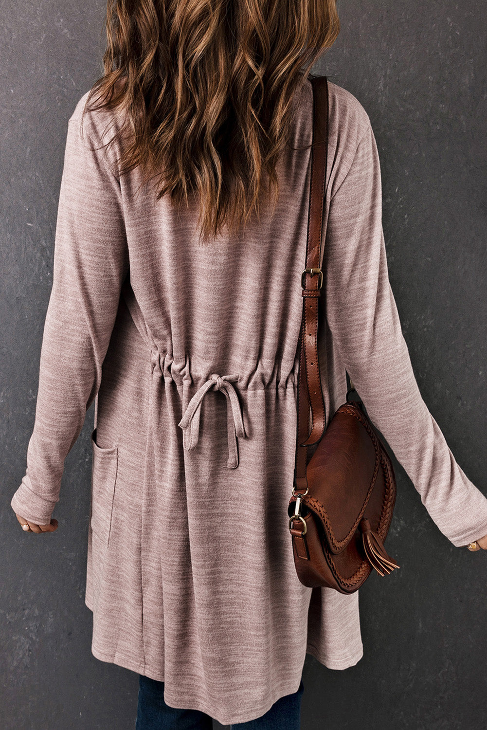 Long Sleeve Open Front with Pockets | Cardigan