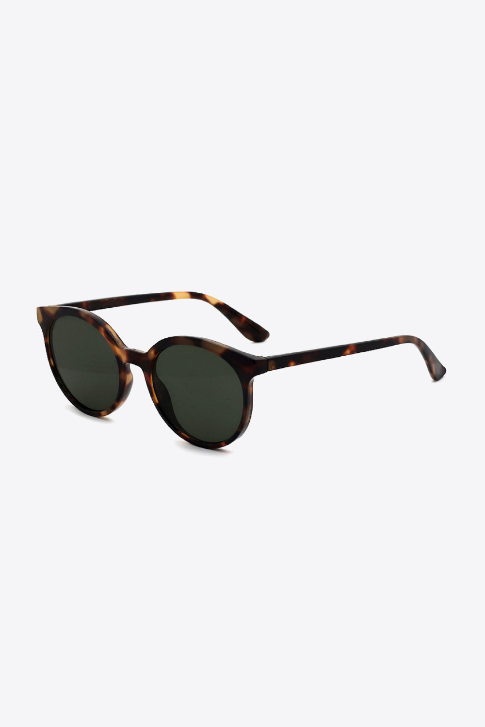 Tortoiseshell Round Polycarbonate | Sunglasses