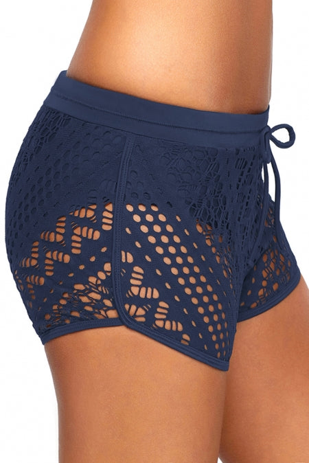 Tied Lace | Swim Bottoms