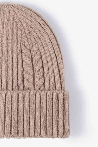 Cable-Knit Cuff Beanie | Hat