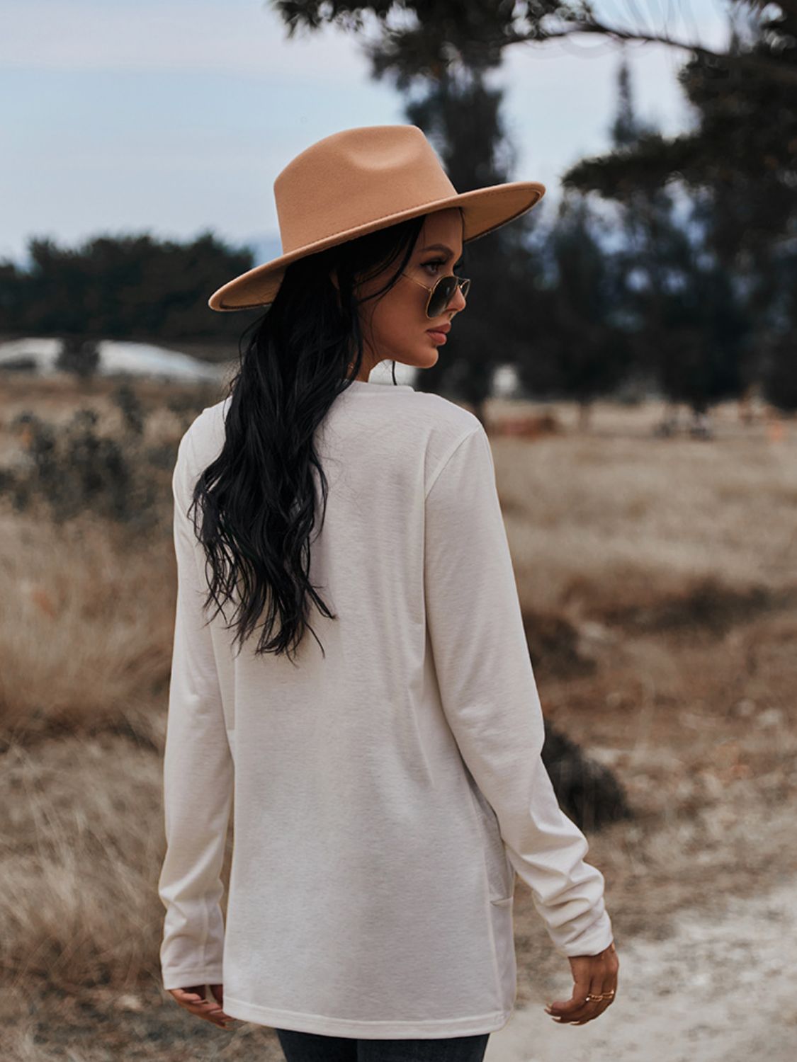 Bees N’ Me V-Neck Long Sleeve | Tee