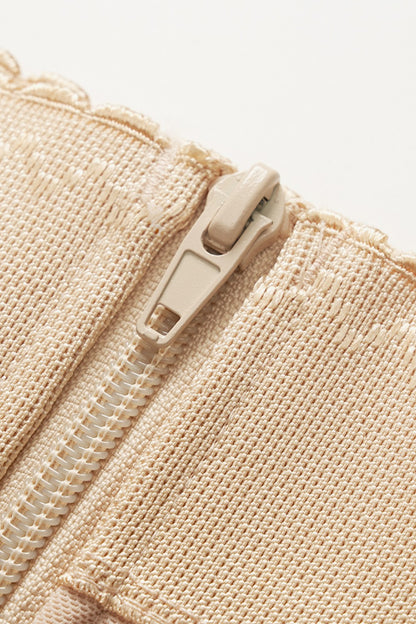 Adjustable Strap Zip-Up | Shaping Bodysuit