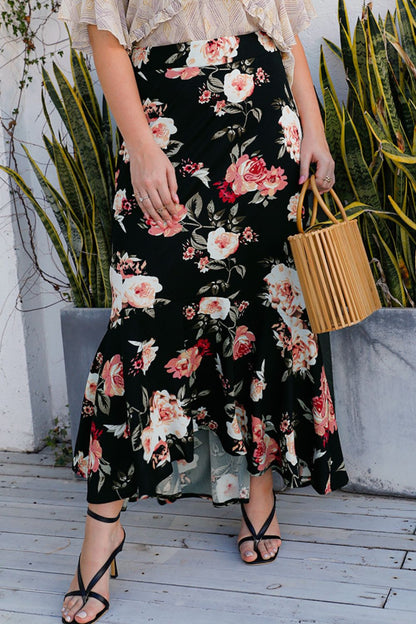 Floral High-Rise | Skirt