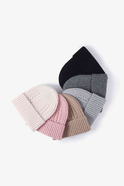 Cable-Knit Cuff Beanie | Hat