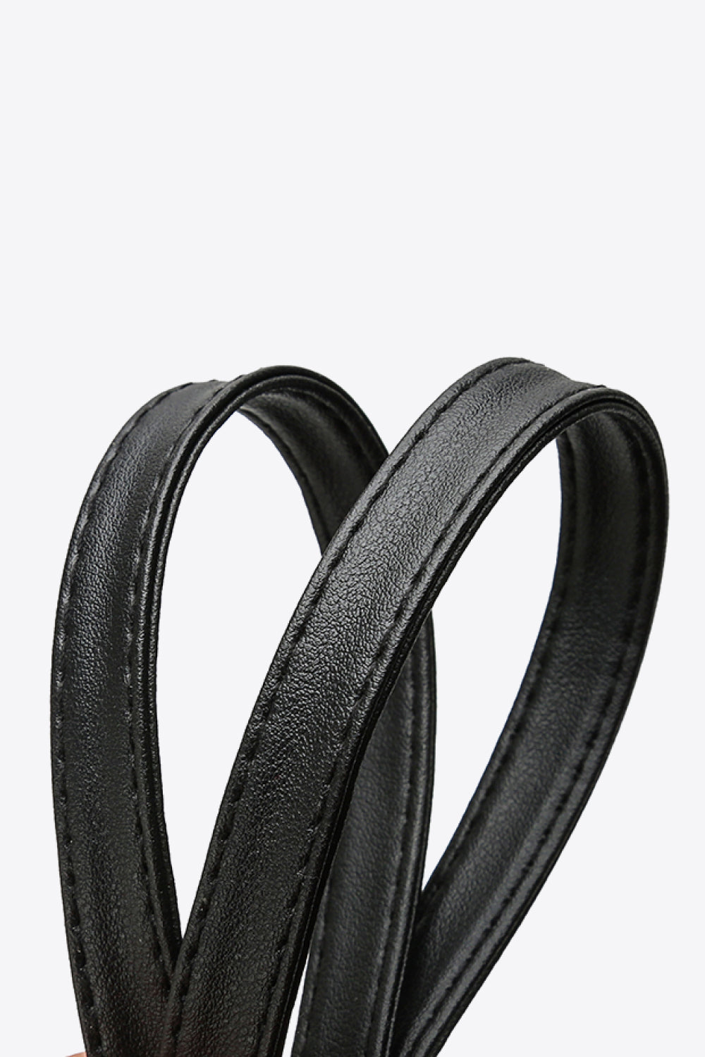 All Black Vegan Leather Tote | Bag