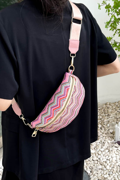 Zigzag Straw | Sling Bag