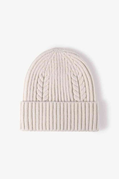 Cable-Knit Cuff Beanie | Hat