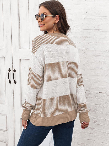 Round Neck Drop Shoulder | Sweater