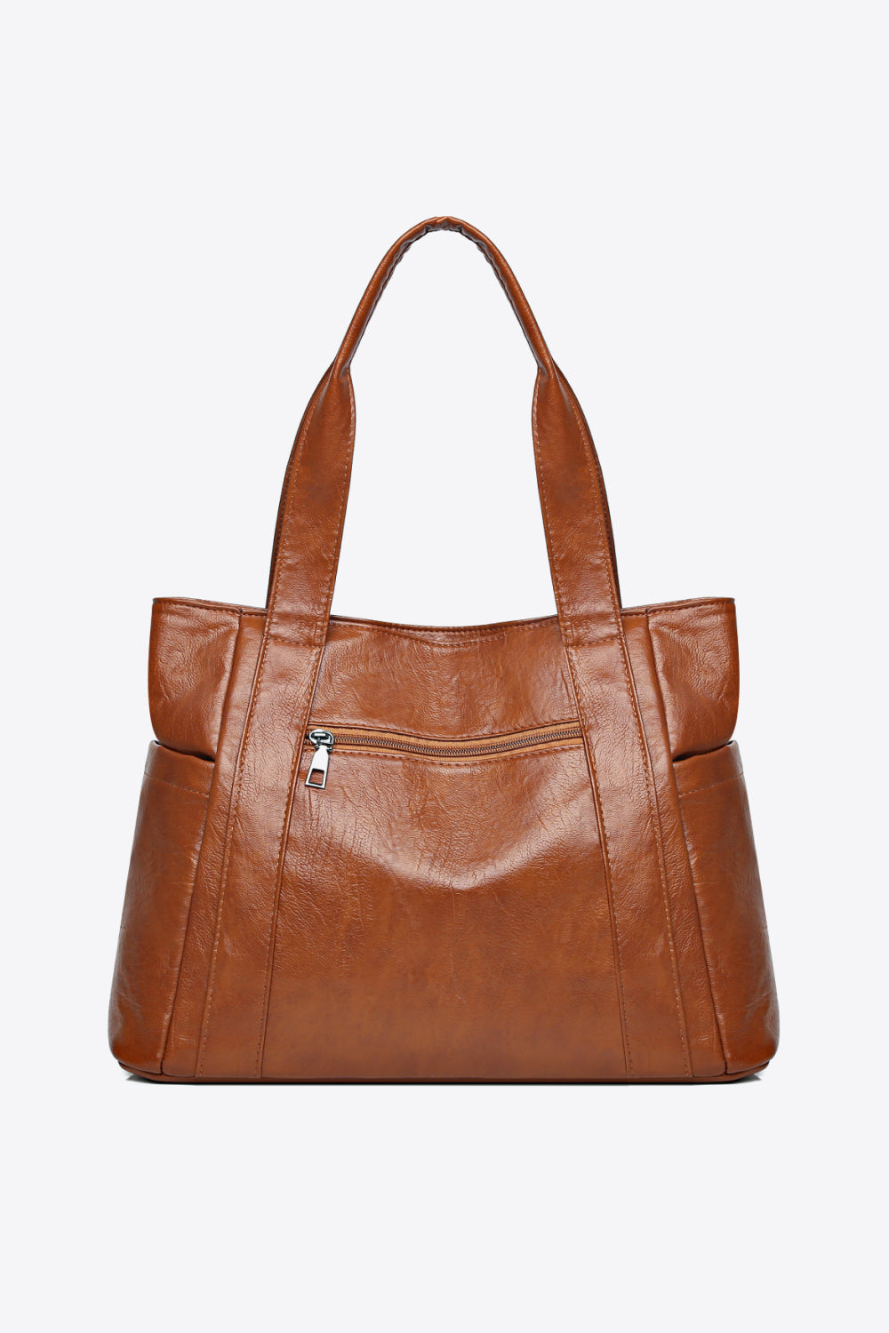 Tied Caramel Vegan Leather | Handbag